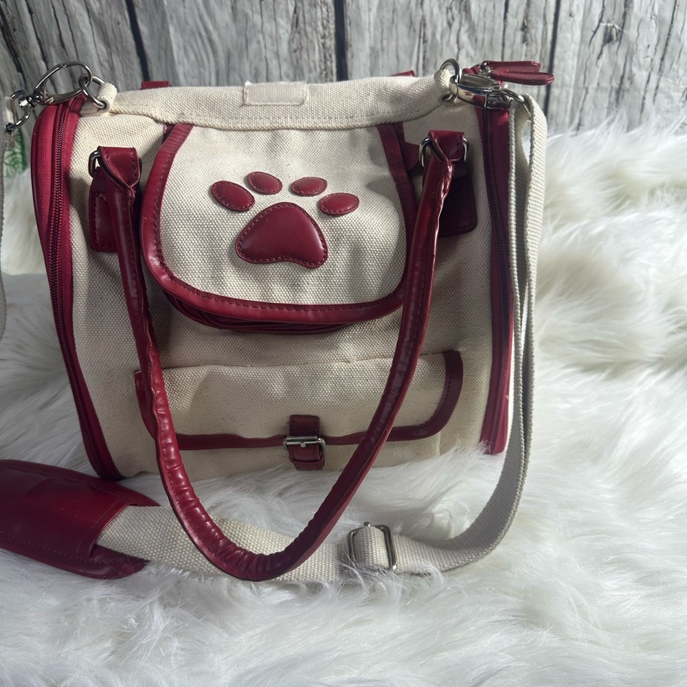 East side collection dog carrier . Canvas